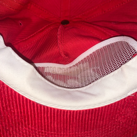 Vintage 90s Cincinnati Reds Sports Specialties Script The Cord Zip Back Hat - Picture 5 of 7